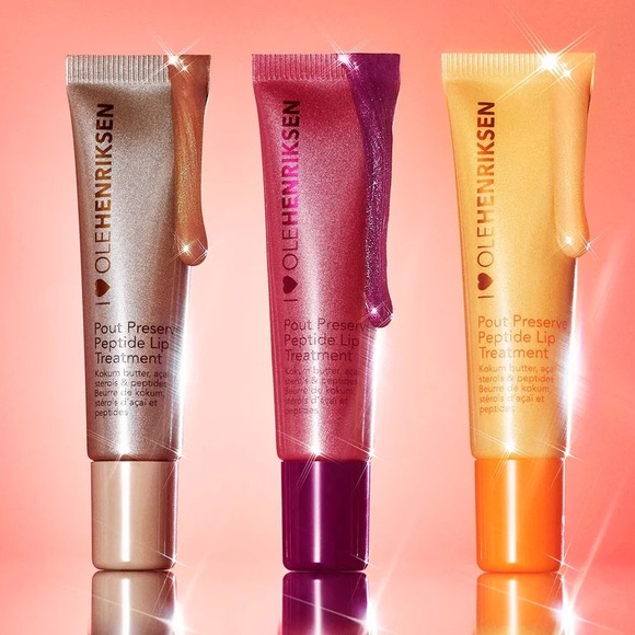 ✅NIB✅ Olehenriksen Trio Lip Glimmer Balm Pack